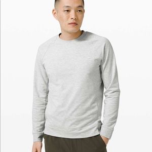 Lululemon Mens City Sweat Crew Pullover Sweatshirt Size Medium
